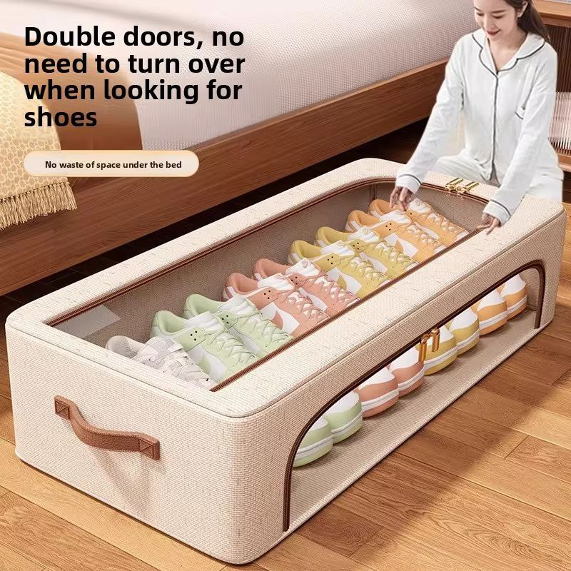 🧺 Boîte de rangement pliable – Pour chaussures et vêtements