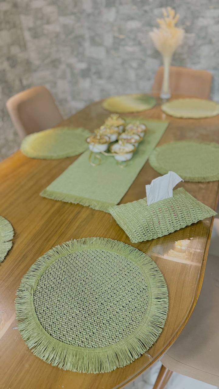 Set de Table  –  Ensemble Complet 8 Pièces