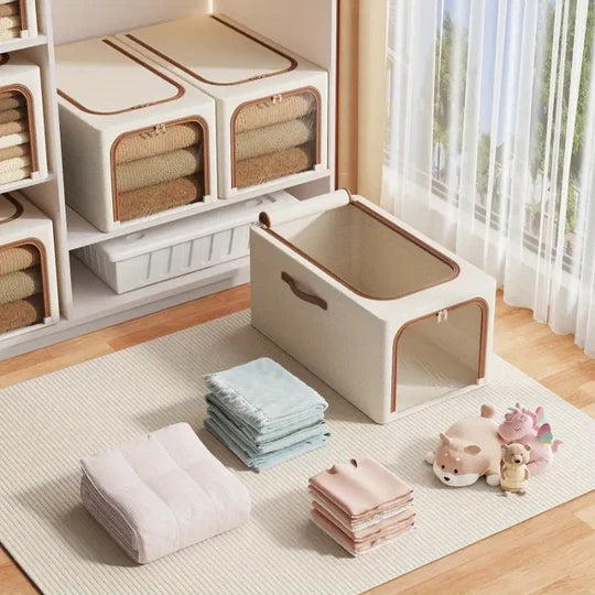 🧺 Boîte de rangement pliable – Pour chaussures et vêtements