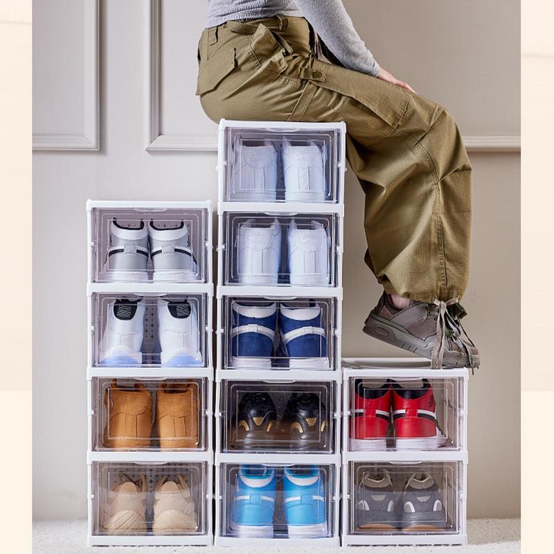 Rangement de Chaussures Pliable à 6 Étages.